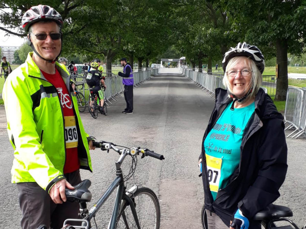 76-year-old Blood Cancer Patient Prepares for London 2 Paris Cycle ...